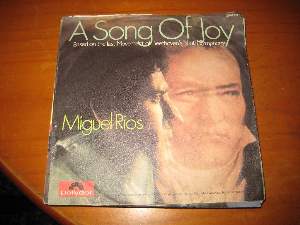 Miguel Rios: A song of Joy, Ophalen of Verzenden, Zo goed als nieuw, Pop, Single