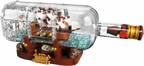 LEGO Ideas Schip in een Fles 21313, Kinderen en Baby's, Speelgoed | Duplo en Lego