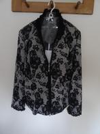 Joseph Ribkoff vest/jasje mt L, Verzenden, Zwart, Maat 42/44 (L), Joseph Ribkoff