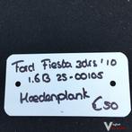 Ford Fiesta 3 drs 1.6 Benzine 2010 2500105   Hoedenplank