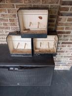 Tt kooitjes, Dieren en Toebehoren, Ophalen of Verzenden, Zo goed als nieuw, Hout, Vogelkooi