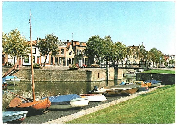 910479 Brielle ZH Maarland Haven _Gelopen met mooie zegel, Verzamelen, Ansichtkaarten | Nederland, Gelopen, Zuid-Holland, 1980 tot heden