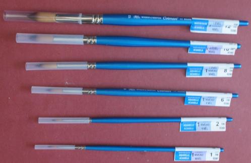Winsor & Newton Cotman Serie 111 Rond Penseel, diverse maten, Hobby en Vrije tijd, Schilderen, Nieuw, Penseel of Kwast, Verzenden