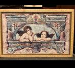 Groot schilderij/print met engelen en mooie lijst 85x56 Teab, Huis en Inrichting, Woonaccessoires | Lijsten, Ophalen, Zo goed als nieuw