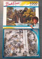 Bob Ross legpuzzel watermolen 1000 stukjes, Hobby en Vrije tijd, Ophalen of Verzenden, 500 t/m 1500 stukjes, Zo goed als nieuw