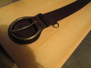 Lederen Riem Ceintuur Dames The Barn Donker bruin 115 cm beschikbaar voor biedingen