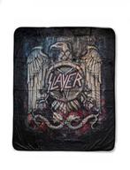 slayer, fleece deken, rock, metal, biker, adelaar, hobby,bed, Verzamelen, Muziek, Artiesten en Beroemdheden, Nieuw, Ophalen of Verzenden