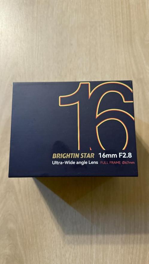 Brightin Star 16MM F2.8 Full Frame Ultra-Wide Angle Lens, Audio, Tv en Foto, Fotografie | Lenzen en Objectieven, Zo goed als nieuw