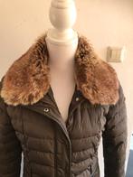 Dames jas met bont kraag maat 40, Ophalen of Verzenden, Zo goed als nieuw, Maat 38/40 (M), Zwart