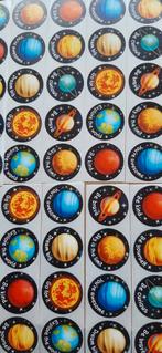 Nr. 6 :   90 stuks motivatie stickers planeten., Ophalen of Verzenden, Nieuw, Meerdere stickers