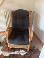 Rotan stoelen, Huis en Inrichting, Fauteuils, Ophalen of Verzenden, Zo goed als nieuw, 75 tot 100 cm, 50 tot 75 cm