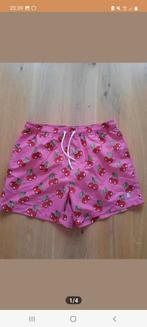 Roze topman met kersjes zwembroek maat M, Ophalen of Verzenden, Roze