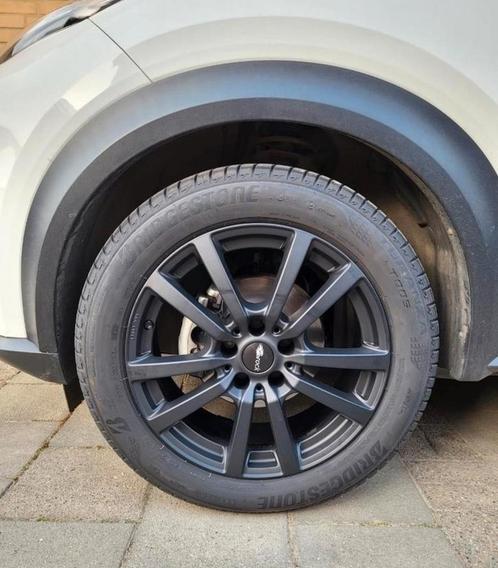 Brock 18 inch velgen met tpms sensor en bridgestone banden, Auto-onderdelen, Banden en Velgen, Banden en Velgen, Zomerbanden, 18 inch