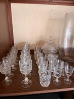 Kristallen glazen, Verzamelen, Glas en Borrelglaasjes, Overige typen, Zo goed als nieuw, Ophalen