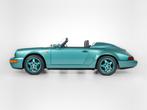 Porsche 911 964 Speedster 1 of 7 in Wimbledon Green, Auto's, Oldtimers, Achterwielaandrijving, Zwart, Cabriolet, Metallic lak