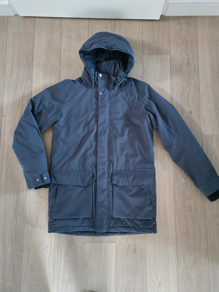 Didriksons winterjas jas parka blauw wind en waterdicht mt m, Kleding | Heren, Jassen | Winter, Zo goed als nieuw, Maat 48/50 (M)