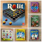 Spellenpakket: zes complete gezelschapsspelletjes, Hobby en Vrije tijd, Gezelschapsspellen | Overige, Ophalen of Verzenden, Zo goed als nieuw