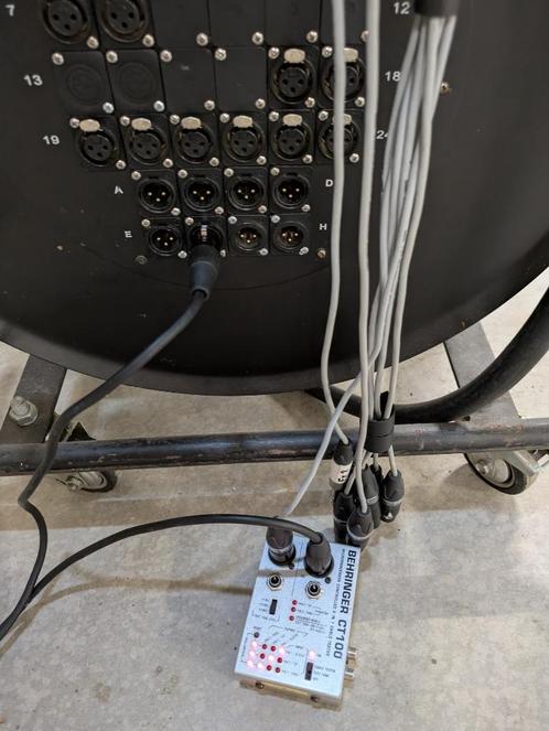 Multikabel 16/8 – 30 meter haspel– Gebruikt, Muziek en Instrumenten, Kabels en Stekkers, Gebruikt, Apparatuur, Ophalen