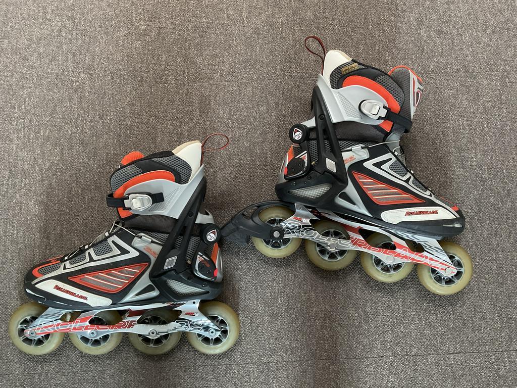 Rollerblade Crossfire 6.0 Inlineskates - Maat 45, Sport en Fitness, Gebruikt, Heren, Ophalen of Verzenden, Inline skates 4 wielen