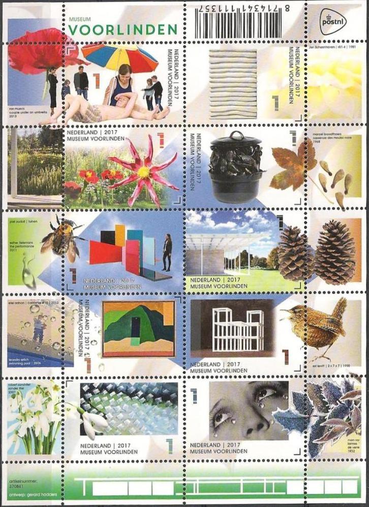 Voorlinden blok 3555 - 3564  XXX. ADV. no.60 C., Postzegels en Munten, Postzegels | Nederland, Postfris, Na 1940, Verzenden