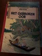 Kuifje. Eerste druk. Het gebroken oor., Boeken, Eén stripboek, Ophalen of Verzenden, Gelezen