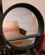 Spiegel rond met plankje, Huis en Inrichting, Woonaccessoires | Spiegels, Minder dan 100 cm, Minder dan 50 cm, Rond, Gebruikt