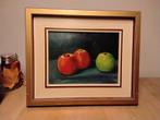 Stilleven met Appels - Olieverf, Ophalen of Verzenden