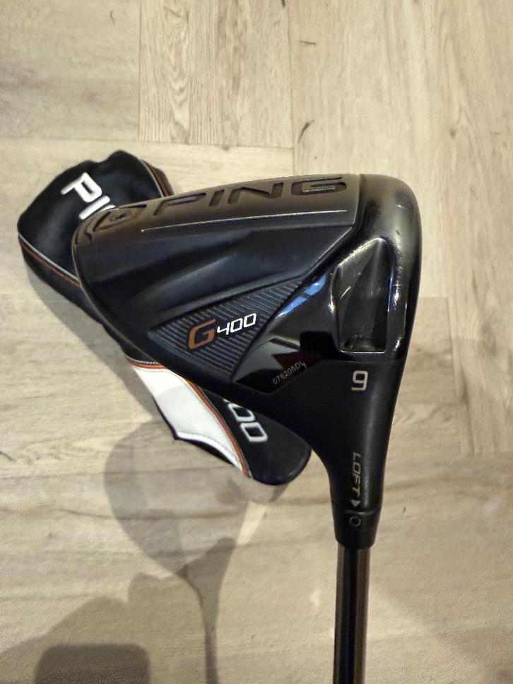 Ping G400 Driver 9 – Ping Tour 65 Stiff – MCC Plus4 Grip, Sport en Fitness, Golf, Gebruikt, Club, Ping, Ophalen of Verzenden