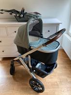 Uppababy Vista V2 Green, Kinderen en Baby's, Kinderwagens en Combinaties, Gebruikt, Verstelbare duwstang, Combiwagen, Ophalen