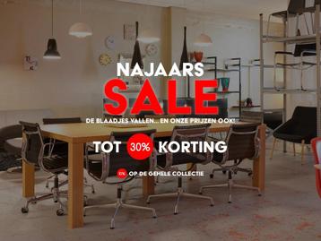 NAJAARS SALE | Design Tafels tot 30% Korting | TheReSales beschikbaar voor biedingen