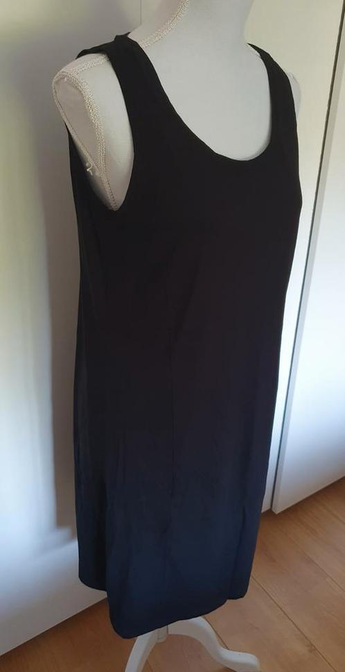 Zwart jurkje/ slippdress van de Didi maat L., Kleding | Dames, Jurken, Zo goed als nieuw, Maat 42/44 (L), Zwart, Knielengte, Ophalen of Verzenden
