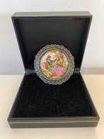 Porseleinen broche | Limoges France | 1900-1950, Ophalen of Verzenden