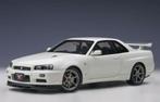Nissan SKYLINE GT-R (R34) V-SPEC II 2001 AUTOart, Hobby en Vrije tijd, Modelauto's | 1:18, Ophalen of Verzenden, Nieuw, Auto, Autoart