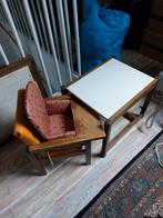 Vintage, Houten Kinder stoel , zitje, Ophalen