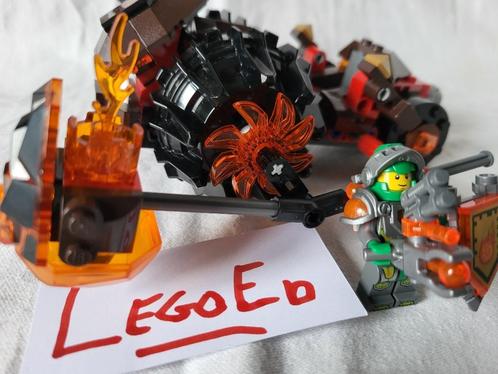 Lego 70313 - Moltor's Lava Smasher - Nexo Knights, Kinderen en Baby's, Speelgoed | Duplo en Lego, Zo goed als nieuw, Lego, Complete set
