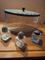 Vintage Bestekset met Zout- en Peperstrooiers, Ophalen of Verzenden, Gebruikt, Overige materialen, Los bestek