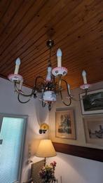 Vintage Porseleinen Kroonluchter Jaren 70, Ophalen