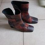 Novocento vintage leren patchwork laarzen, bruin mt 37, Kleding | Dames, Schoenen, Bruin, Lage of Enkellaarzen, Ophalen of Verzenden