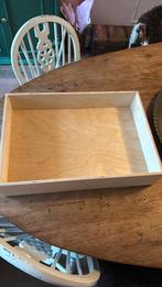 Houten speelbak, Ophalen, Zo goed als nieuw, Rechthoekig, Hout