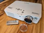 Beamer Panasonic  PT-AX200E + projectiescherm, Ophalen, HD (720), LCD, Panasonic PT-AX200E