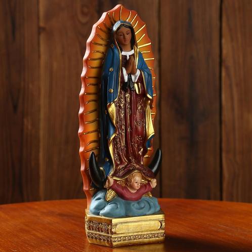 Maria Van Guadalupe Beeld / Godsdienst Christelijk Beeldje, Verzamelen, Beelden en Beeldjes, Nieuw, Religie, Ophalen of Verzenden