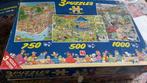 J v haasteren puzzel 3st. 500,750,1000st. In het park enz., Ophalen of Verzenden, Zo goed als nieuw