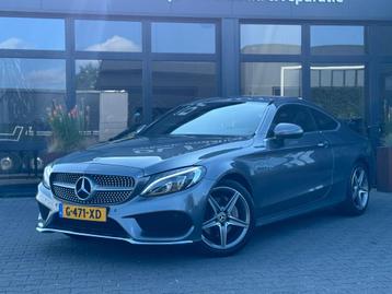 Mercedes-Benz C-Klasse C 180 Coupe AMG-Line 2017 Grijs beschikbaar voor biedingen