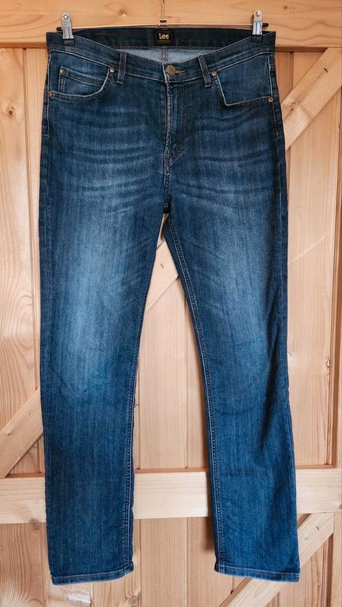 Lee Jeans Morton 2X, Kleding | Heren, Spijkerbroeken en Jeans, Zo goed als nieuw, W32 (confectie 46) of kleiner, Blauw, Verzenden