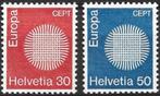 2025-102-12  Europa CEPT Zwitserland 917-918 PF serie comple, Verzenden, Postfris