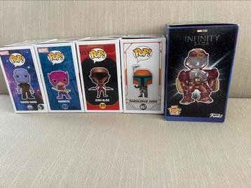 Funko pop marvel star wars (alles samen 30 euro) beschikbaar voor biedingen