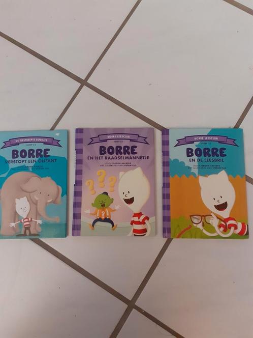 3 Borre boekjes   1 / 2, Boeken, Kinderboeken | Baby's en Peuters, Zo goed als nieuw, 3 tot 4 jaar, Ophalen of Verzenden