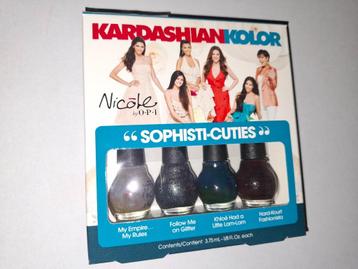 Kardashian kolor 4/delige nagellakset opi (advr 130) beschikbaar voor biedingen