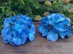 Partij kunstbloemen hortensia blauw kunstplant bloemen, Nieuw, Binnen, Ophalen of Verzenden