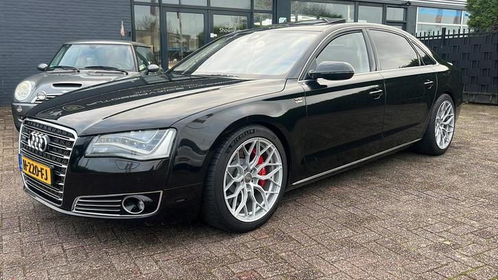 Audi A8 6.3 FSI W12 501PK quattro Lang Pro Line+ #Zeer netje, Auto's, Audi, Bedrijf, Te koop, A8, 4x4, ABS, Achteruitrijcamera
